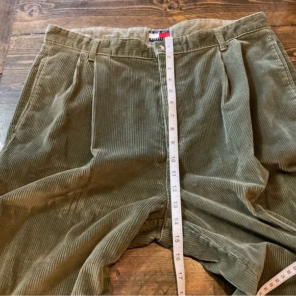 Vintage Tommy Hilfiger Khaki Corduroy Pants - Picture 5 of 8